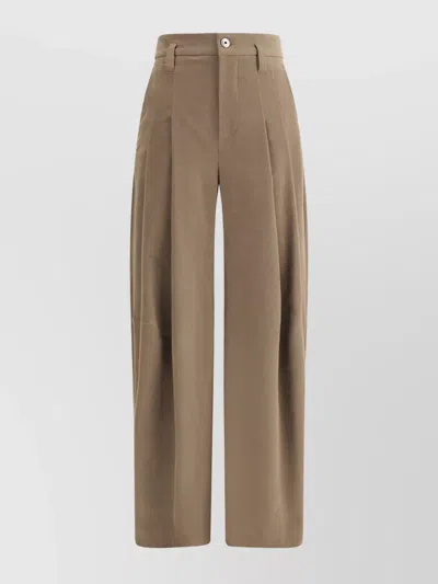 BRUNELLO CUCINELLI JEWEL EMBELLISHED WIDE LEG TROUSERS