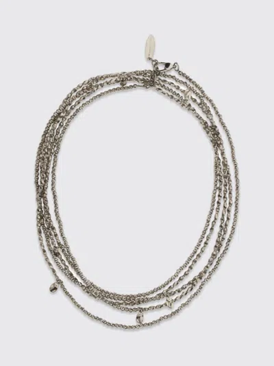 Brunello Cucinelli Jewel Woman  In Metallic