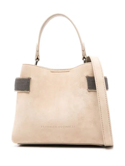 BRUNELLO CUCINELLI JEWELRY SHOULDER BAG