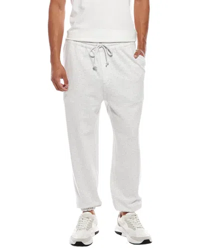 Brunello Cucinelli Drawstring Track Pants In Gray
