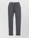 Brunello Cucinelli Tapered-leg Drawstring Track Pants