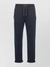 Brunello Cucinelli Joggers Featuring Elastic Waistband And Rolled Cuffs