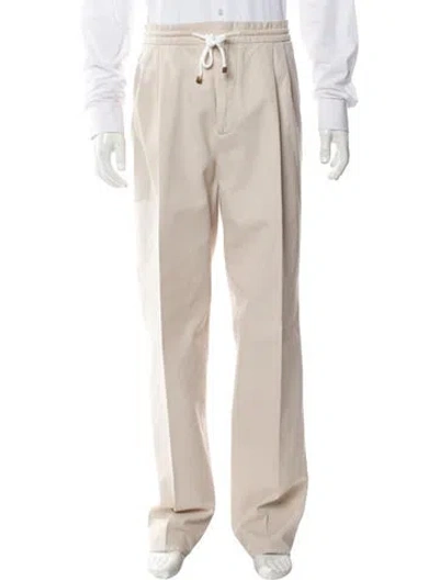 Pre-owned Brunello Cucinelli Joggers W/ Tags In Neutral