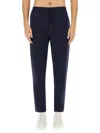 Brunello Cucinelli Elastic Waist Casual Pants In Black