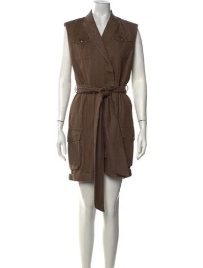Pre-owned Brunello Cucinelli Jumpsuit In Brown