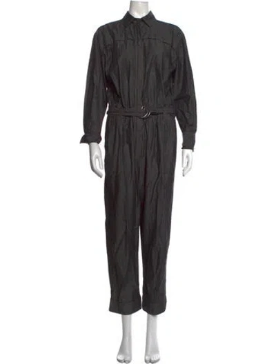 Pre-owned Brunello Cucinelli Jumpsuit In Grey