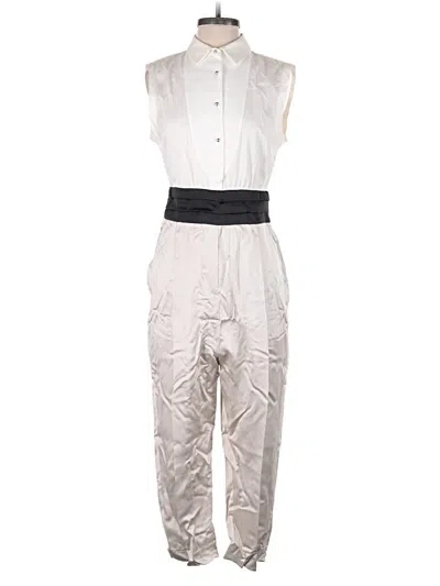Pre-owned Brunello Cucinelli Jumpsuit In Ivory