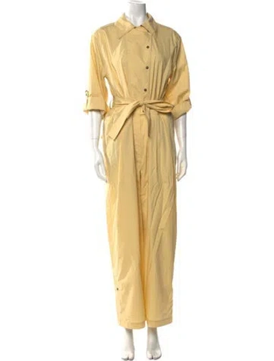 Pre-owned Brunello Cucinelli Jumpsuit W/ Tags In Yellow