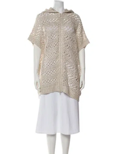 Pre-owned Brunello Cucinelli Jute Jacket In Neutral
