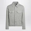 Brunello Cucinelli Structured Denim Jacket With Soft Finish