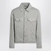 Brunello Cucinelli Structured Denim Jacket With Soft Finish