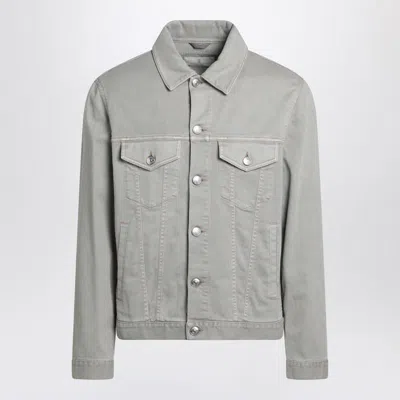 Brunello Cucinelli Khaki Denim Jacket