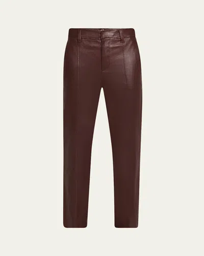 Brunello Cucinelli Kick-flare Leather Pants