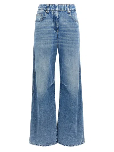 Brunello Cucinelli Knee Detail Jeans In Blue