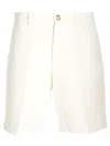 Brunello Cucinelli Cotton Cargo Shorts In Neutral