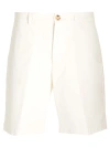 Brunello Cucinelli Cotton Bermuda Shorts Bermuda And Short White
