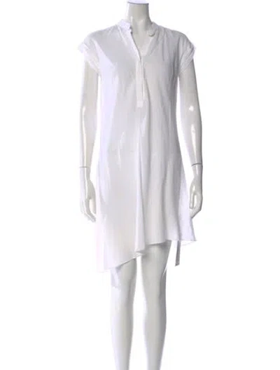 Pre-owned Brunello Cucinelli Knee-length Dress In White