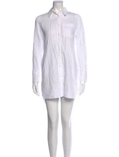 Pre-owned Brunello Cucinelli Knee-length Dress In White