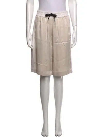 Pre-owned Brunello Cucinelli Knee-length Shorts In Neutrals