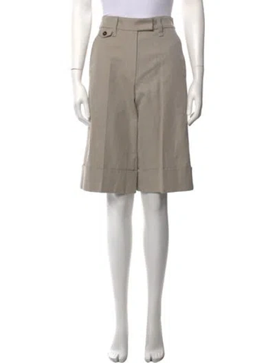Pre-owned Brunello Cucinelli Knee-length Shorts W/ Tags In Neutral