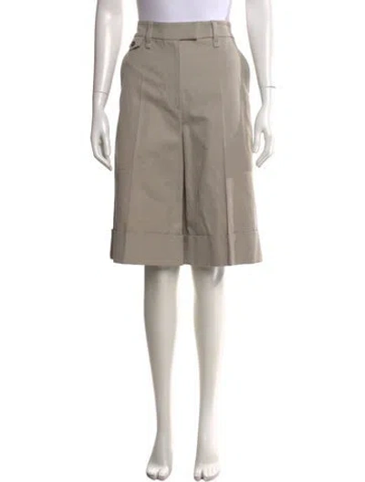Pre-owned Brunello Cucinelli Knee-length Shorts W/ Tags In Neutral