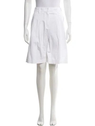 Pre-owned Brunello Cucinelli Knee-length Shorts W/ Tags In White