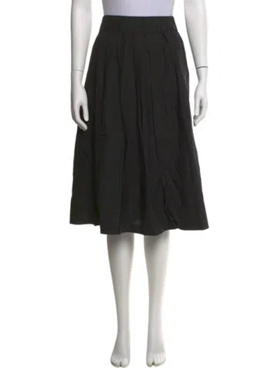Pre-owned Brunello Cucinelli Knee-length Skirt In Black