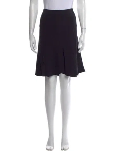 Pre-owned Brunello Cucinelli Knee-length Skirt In Black