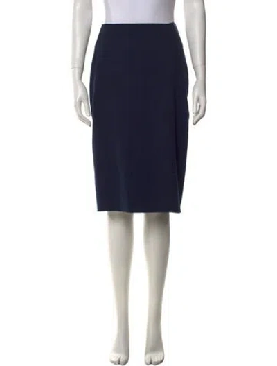 Pre-owned Brunello Cucinelli Knee-length Skirt In Blue