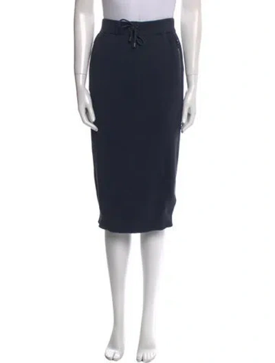 Pre-owned Brunello Cucinelli Knee-length Skirt In Blue