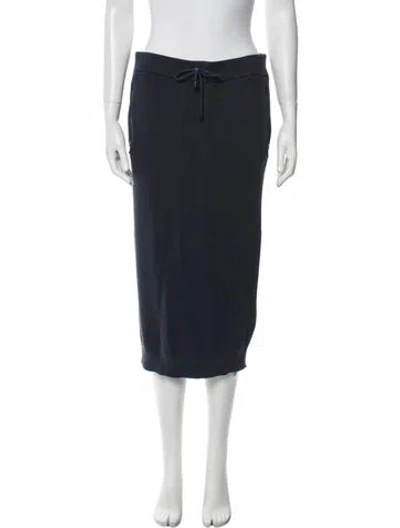 Pre-owned Brunello Cucinelli Knee-length Skirt In Blue