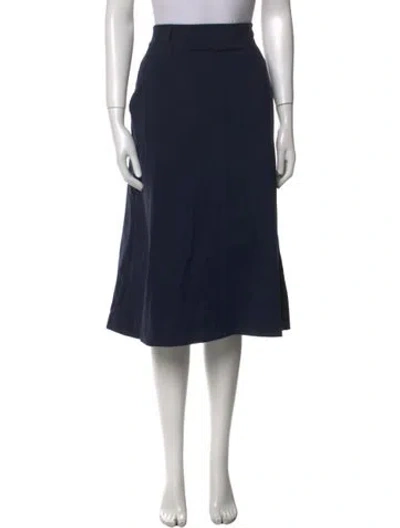 Pre-owned Brunello Cucinelli Knee-length Skirt In Blue
