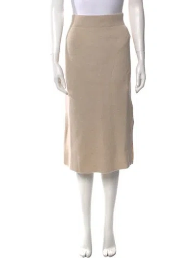 Pre-owned Brunello Cucinelli Knee-length Skirt In Brown