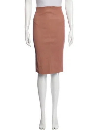 Pre-owned Brunello Cucinelli Knee-length Skirt In Brown