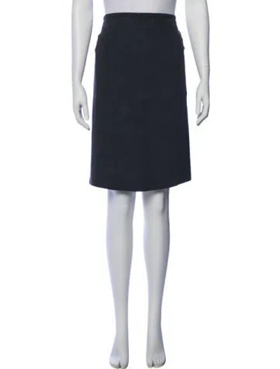 Pre-owned Brunello Cucinelli Knee-length Skirt In Gray