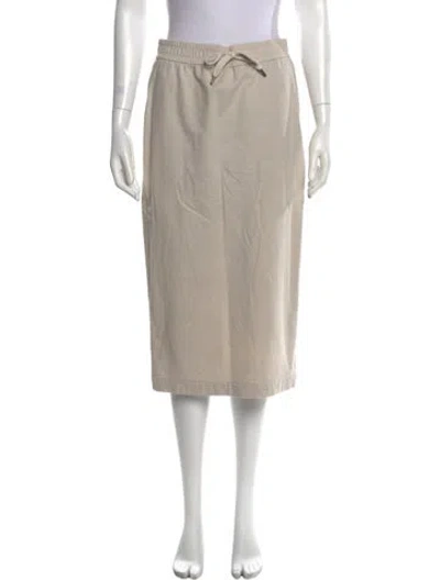 Pre-owned Brunello Cucinelli Knee-length Skirt In Neutral