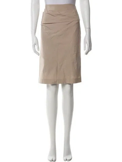 Pre-owned Brunello Cucinelli Knee-length Skirt In Neutral