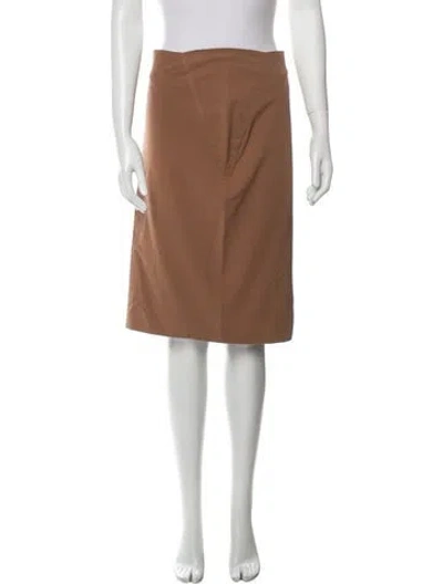 Pre-owned Brunello Cucinelli Knee-length Skirt In Neutral