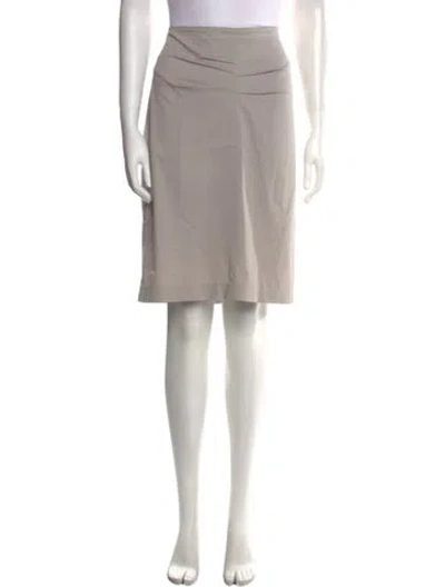 Pre-owned Brunello Cucinelli Knee-length Skirt In Neutral