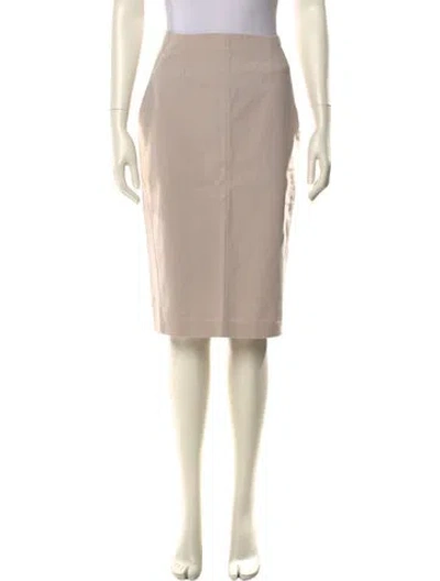 Pre-owned Brunello Cucinelli Knee-length Skirt In Neutral