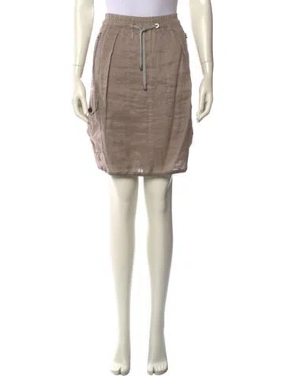 Pre-owned Brunello Cucinelli Knee-length Skirt In Neutral