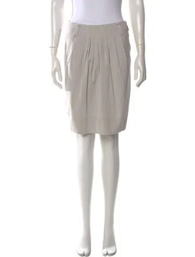 Pre-owned Brunello Cucinelli Knee-length Skirt In Neutral