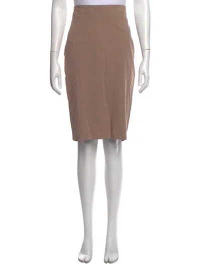 Pre-owned Brunello Cucinelli Knee-length Skirt In Neutral
