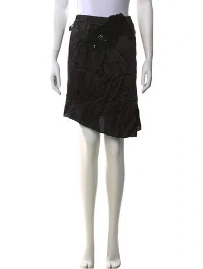 Pre-owned Brunello Cucinelli Knee-length Skirt W/ Tags In Black