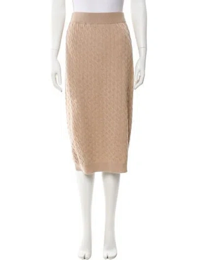 Pre-owned Brunello Cucinelli Knee-length Skirt W/ Tags In Neutral