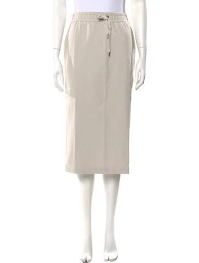 Pre-owned Brunello Cucinelli Knee-length Skirt W/ Tags In Neutral
