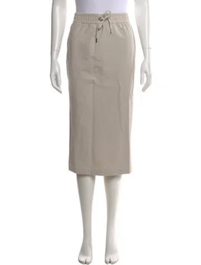 Pre-owned Brunello Cucinelli Knee-length Skirt W/ Tags In Neutral