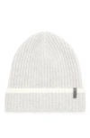 Brunello Cucinelli Knit Beanie In Fog
