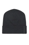 Brunello Cucinelli Knit Beanie In Lignite Grey