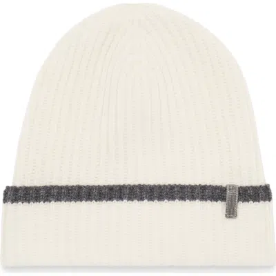 Brunello Cucinelli Knit Beanie In Panama